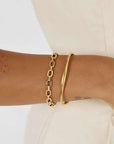 Arms of Eve Madison Cuff Bracelet Gold