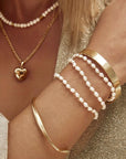 Arms of Eve Madison Cuff Bracelet Gold