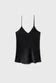 Silk Laundry Bias Cut Cami Black