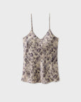 Silk Laundry Bias Cut Cami Aster Floral