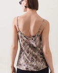 Silk Laundry Bias Cut Cami Aster Floral