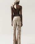 Silk Laundry Bias Cut Pants Wild Horses
