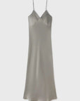 Silk Laundry Deco Rouleau Dress Moon