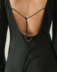 Silk Laundry Sienna Dress Black