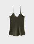 Silk Laundry Bias Cut Cami Pine