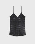 Silk Laundry Bias Cut Cami Polka Dot