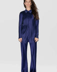 Silk Laundry Bias Cut Pants Purple Rain