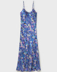 Silk Laundry 1996 Dress Cornflower Floral