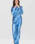 Silk Laundry Bias Cut Pants Mirage
