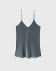 Silk Laundry Bias Cut Cami Slate