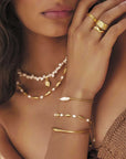 Arms of Eve Montana Cuff Gold.