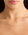 By Charlotte Sterling Silver 18" Signature Chain Necklace