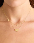 Charlotte 18k Gold Vermeil Blessed Lotus Necklace