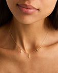 By Charlotte 18k Gold Vermeil Stradust Choker