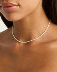 By Charlotte Sterling Silver Moonlight Choker