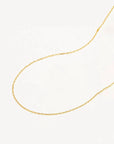 By Charlotte 18k Gold Vermeil 18" Signature Chain Necklace