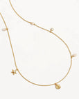 By Charlotte 18k Gold Vermeil Ocean Dreaming Choker