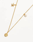 By Charlotte 18k Gold Vermeil Ocean Dreaming Choker
