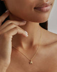 By Charlotte 18k Gold Vermeil By the Sea Starfish Necklace