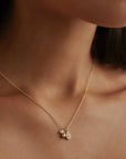 By Charlotte 18k Gold Vermeil Ocean Mist Necklace
