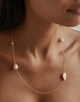 By Charlotte Moonlit Tides Necklace 18k Gold