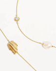 By Charlotte Moonlit Tides Necklace 18k Gold