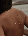 By Charlotte Moonlit Tides Necklace 18k Gold