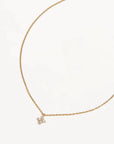 By Charlotte Crystal Bloom Necklace 18kt Gold Vermeil