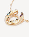 By Charlotte Lucky Horseshoe Necklace 18k Gold Vermeil