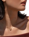 By Charlotte Lucky Horseshoe Necklace 18k Gold Vermeil