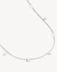 By Charlotte Moonlit Bloom Pearl Choker Sterling Silver