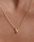 By Charlotte You Are Magic Zodiac Necklace Taurus Gold