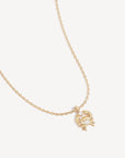 By Charlotte You Are Magic Zodiac Necklace Cancer Gold