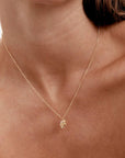 By Charlotte You Are Magic Zodiac Necklace Virgo Gold