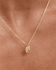 By Charlotte You Are Magic Zodiac Necklace Virgo Gold