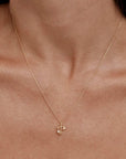 By Charlotte You Are Magic Zodiac Necklace Libra Gold