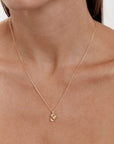 By Charlotte You Are Magic Zodiac Necklace Scorpio Gold