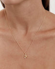 By Charlotte You Are Magic Zodiac Necklace Scorpio Gold