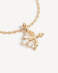 By Charlotte You Are Magic Zodiac Necklace Sagittarius Gold