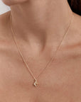 By Charlotte You Are Magic Zodiac Necklace Sagittarius Gold