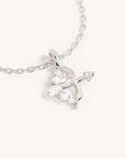 By Charlotte You Are Magic Zodiac Necklace Sagittarius Sterling Silver