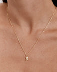 By Charlotte You Are Magic Zodiac Necklace Capricorn Gold
