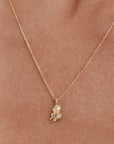 By Charlotte You Are Magic Zodiac Necklace Capricorn Gold