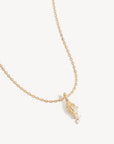 By Charlotte You Are Magic Zodiac Necklace Aquarius Gold