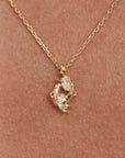 By Charlotte You Are Magic Zodiac Necklace Pisces Gold