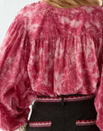 Maison Hotel Naty Blouse Paisley Dream Pink City
