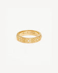 By Charlotte Live in Grace Ring Gold Vermeil