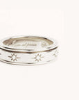 By Charlotte Sterling Silver I am Loved Spinning Meditation