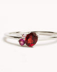 Charlotte Sterling Silver Kindred January Birthstone Ring