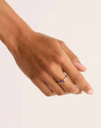 Charlotte Sterling Silver Kindred February Birthstone Ring
